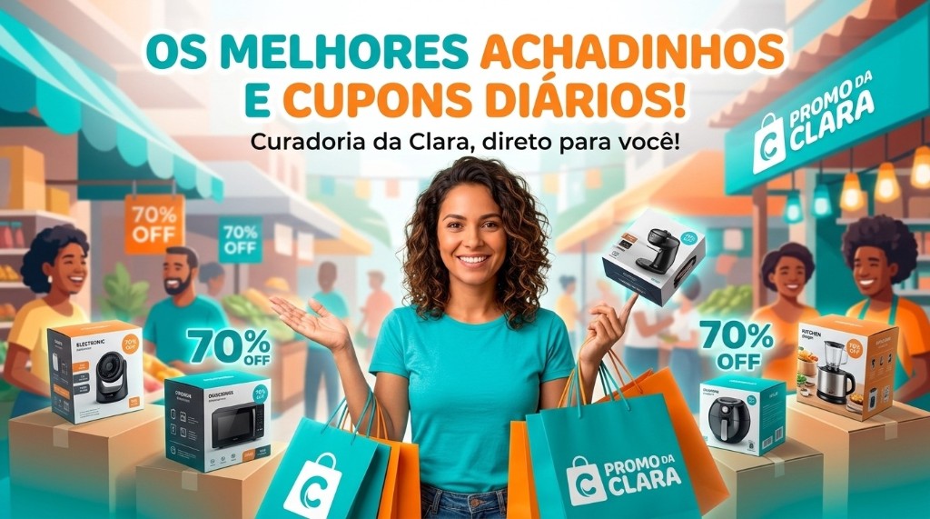 Promo da Clara — melhores achadinhos e cupons diários
